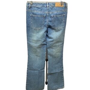 Loft Boot Cut Plain Pocket Jeans